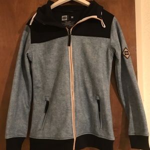 686 woman’s Ella bonded zip fleece hoodie M